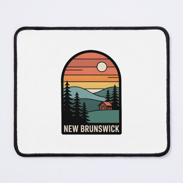 Item preview, New Brunswick Cabin Sunset Design designed and sold by Paper Drip.