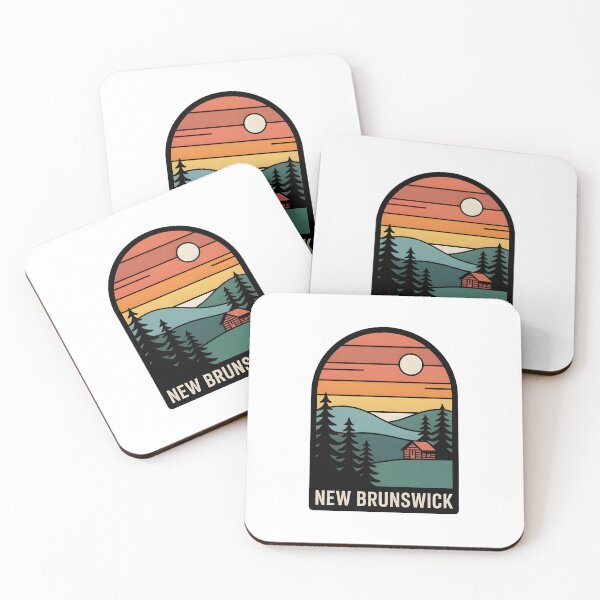 Item preview, New Brunswick Cabin Sunset Design designed and sold by Paper Drip.