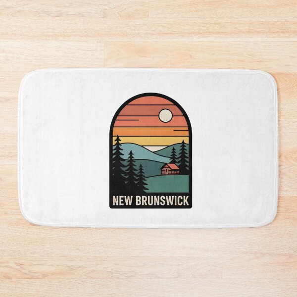 Item preview, New Brunswick Cabin Sunset Design designed and sold by Paper Drip.