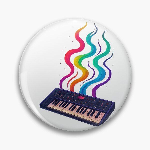 Artikelvorschau, Synthwave Vibes – Bunter Musikfluss entworfen und verkauft von ustylelab.