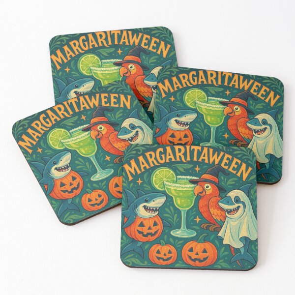 Item preview, MARGARITAWEEN - HALLOWEEN IN MARGARITAVILLE - 9216x9216 designed and sold by darky72.
