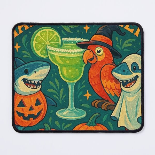Item preview, MARGARITAWEEN - HALLOWEEN IN MARGARITAVILLE - 9216x9216 designed and sold by darky72.