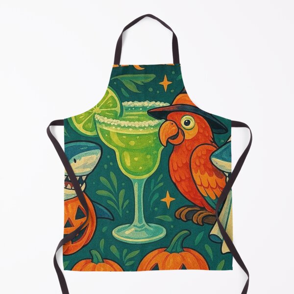 Item preview, MARGARITAWEEN - HALLOWEEN IN MARGARITAVILLE - 9216x9216 designed and sold by darky72.