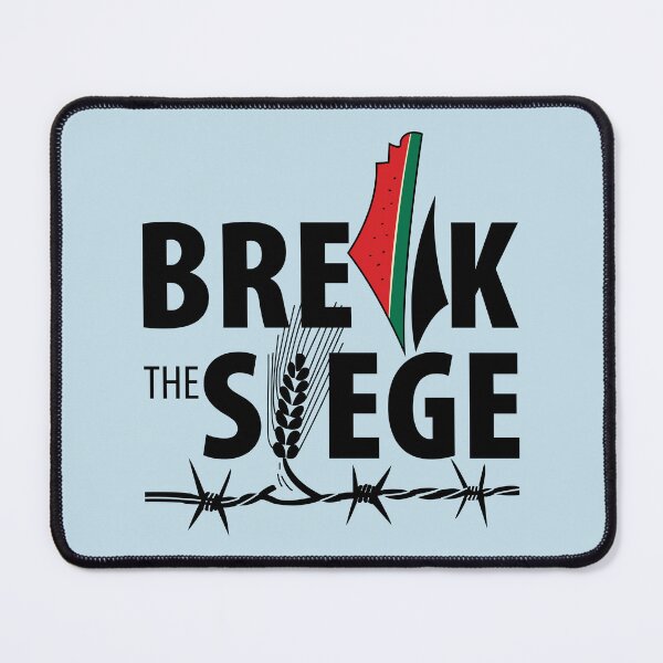 Item preview, Break the Siege Palestine Support Human Rights Freedom Design designed and sold by Hurriyyatee.