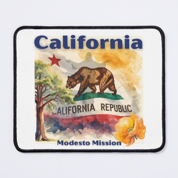 Item preview, California Modesto Mission designed and sold by Seeshellspace Designs.