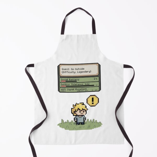 Item preview, Touch Grass Quest - Gamer Humor - Pixel Art Retro Gaming Meme Gift designed and sold by Zenka Design's.