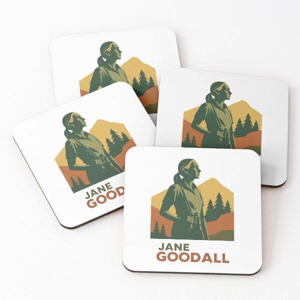 Item preview, Jane Goodall Retro Style designed and sold by Anniko Art Studio.