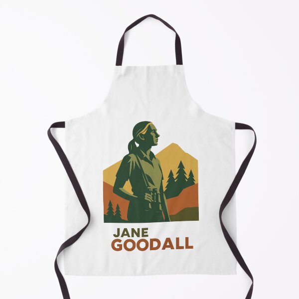 Item preview, Jane Goodall Retro Style designed and sold by Anniko Art Studio.