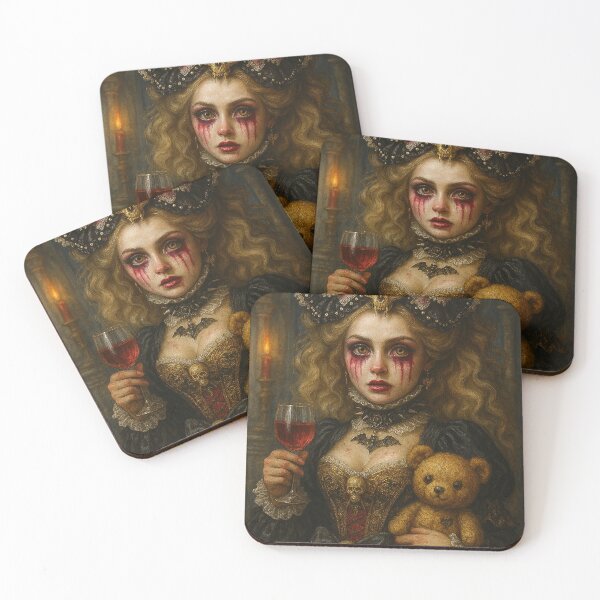Item preview, Wine, Wounds, and Teddy designed and sold by Woven-myth.