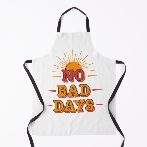 Item preview, No Bad Days – Minimal Typography with Sun Icon designed and sold by ByRAM Project.
