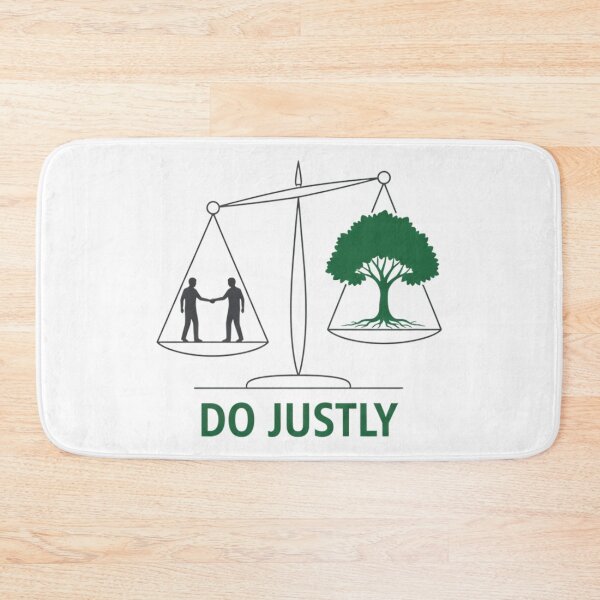 Item preview, Balanced Justice Concept with People and Tree on Scales. designed and sold by loveandlightrb.