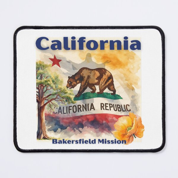 Item preview, California Bakerfield Mission designed and sold by Seeshellspace Designs.