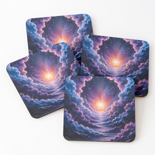 Item preview, Paint Stunning Cosmic Scenes Vibrant Colors Patterns Lights designed and sold by ART ATTACK ZONE.
