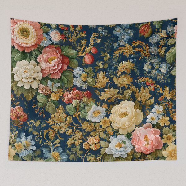 Item preview, Medieval florals designed and sold by SophieClimaArt.