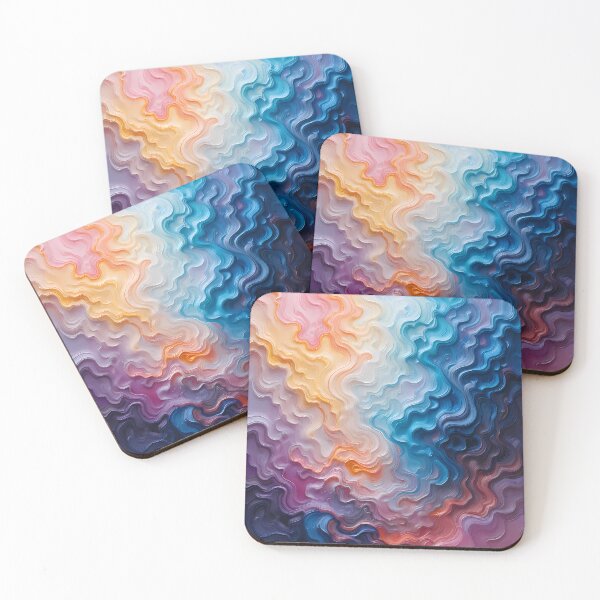 Item preview, Acrylic Stunning Cosmic Scenes Vibrant Colors Patterns Lights designed and sold by ART ATTACK ZONE.