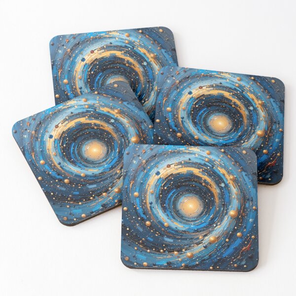 Item preview, Masterpiece Stunning Cosmic Scenes Vibrant Colors Patterns Lights designed and sold by ART ATTACK ZONE.