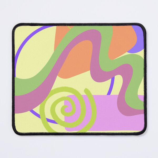 Item preview, Wavy Line Retro Color Swirl designed and sold by IntoClearWater.