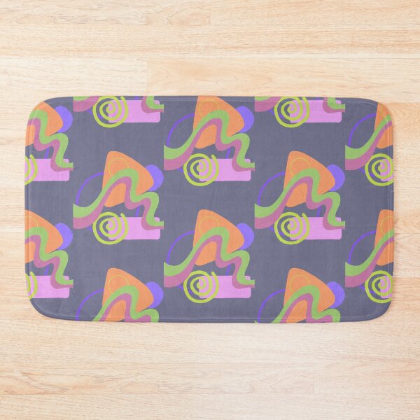 Item preview, Wavy Line Retro Color Swirl designed and sold by IntoClearWater.
