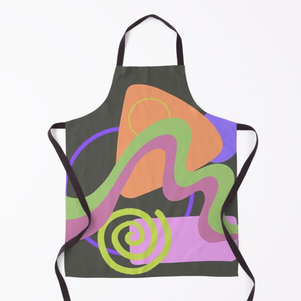 Item preview, Wavy Line Retro Color Swirl designed and sold by IntoClearWater.