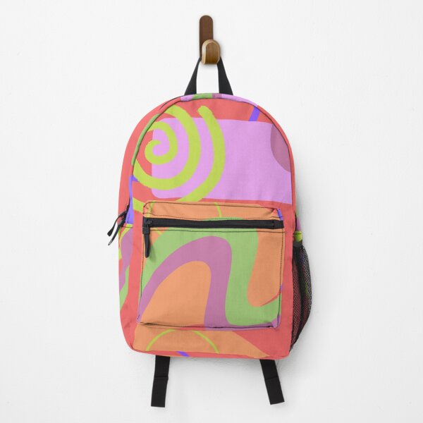 Item preview, Wavy Line Retro Color Swirl designed and sold by IntoClearWater.