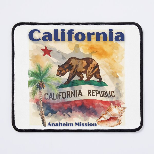 Item preview, California Anaheim Mission designed and sold by Seeshellspace Designs.