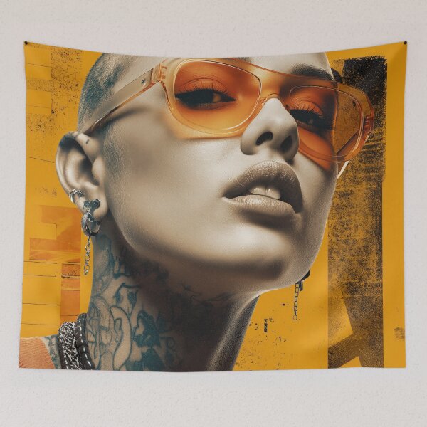 Item preview, Yellow Portrait designed and sold by bixdesign.