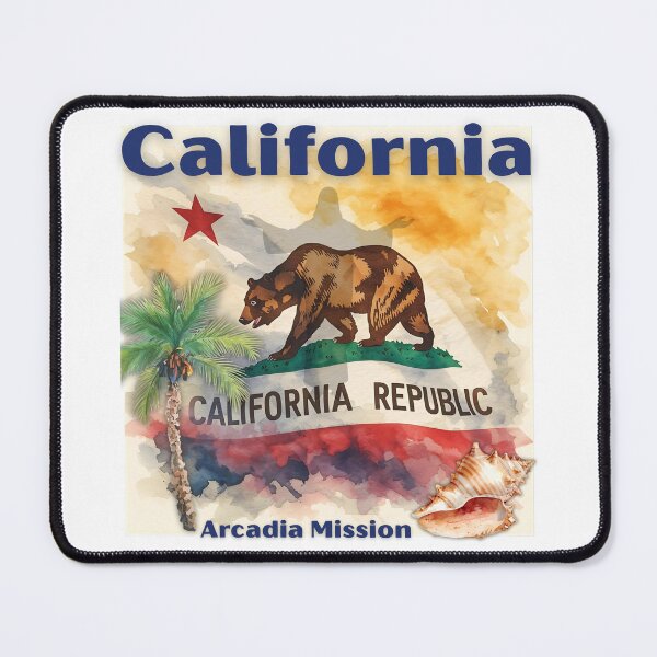 Item preview, California Arcadia Mission designed and sold by Seeshellspace Designs.
