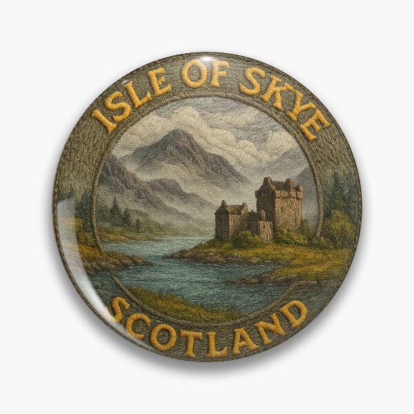 Item preview, Isle of Skye – Embroidered Escape Edition designed and sold by Girih.