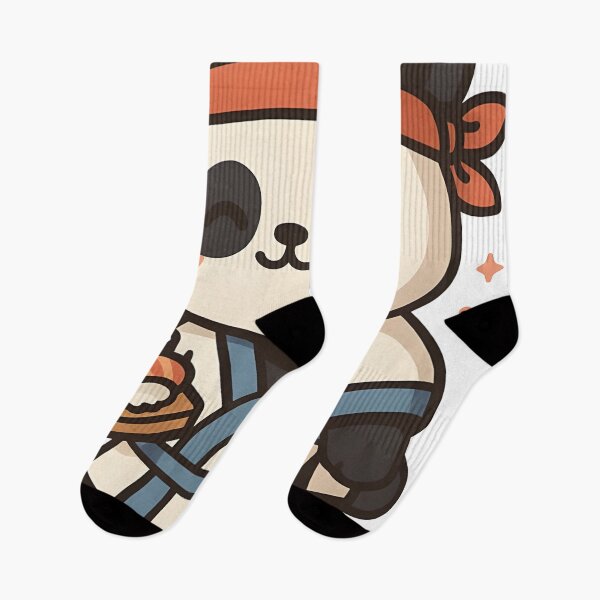 Item preview, Panda Chef Serving Sushi designed and sold by ArtsyWishesShop.