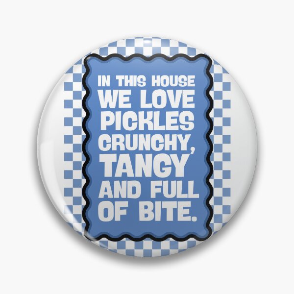 Item preview, In This House We Love Crunchy Tangy and Full of Bites designed and sold by Dondonmart.