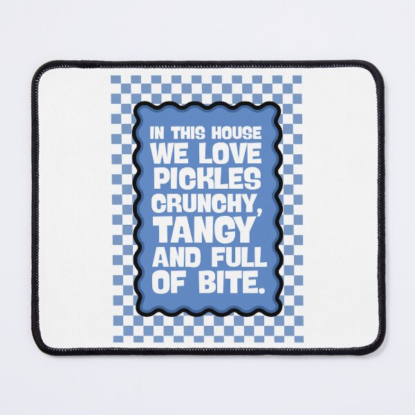 Item preview, In This House We Love Crunchy Tangy and Full of Bites designed and sold by Dondonmart.