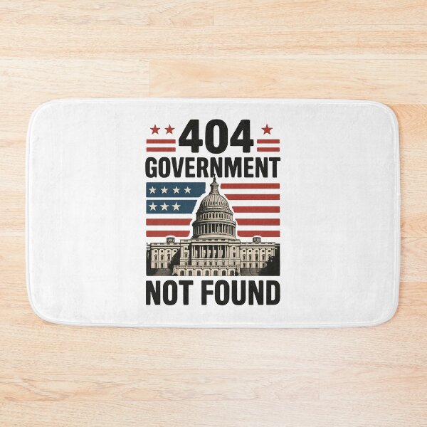 Item preview, Error 404 Government Not Found Funny Protest Humor designed and sold by liora1pastel.