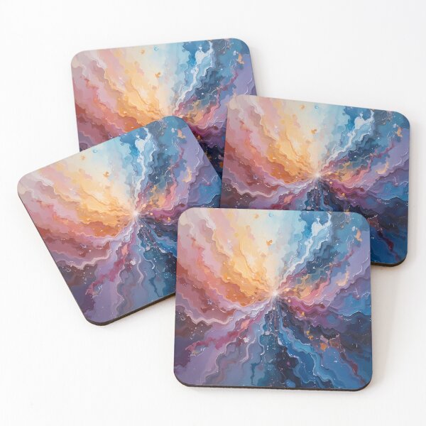 Item preview, Friends Stunning Cosmic Scenes Vibrant Colors Patterns Lights designed and sold by ART ATTACK ZONE.
