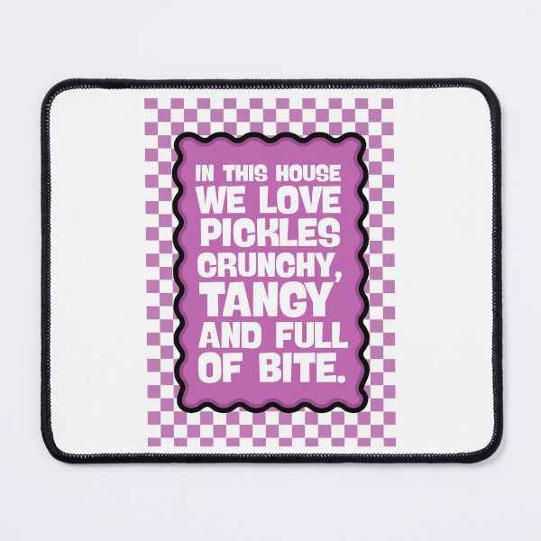 Item preview, In This House We Love Crunchy Tangy and Full of Bites designed and sold by Dondonmart.