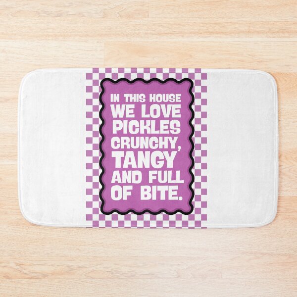 Item preview, In This House We Love Crunchy Tangy and Full of Bites designed and sold by Dondonmart.