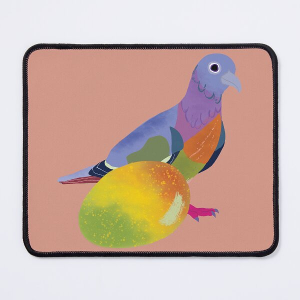 Item preview,  Pink Necked Green Pigeon with Mango designed and sold by BDBirds.