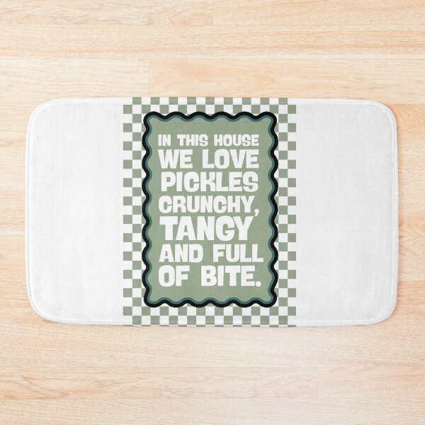 Item preview, In This House We Love Crunchy Tangy and Full of Bites designed and sold by Dondonmart.