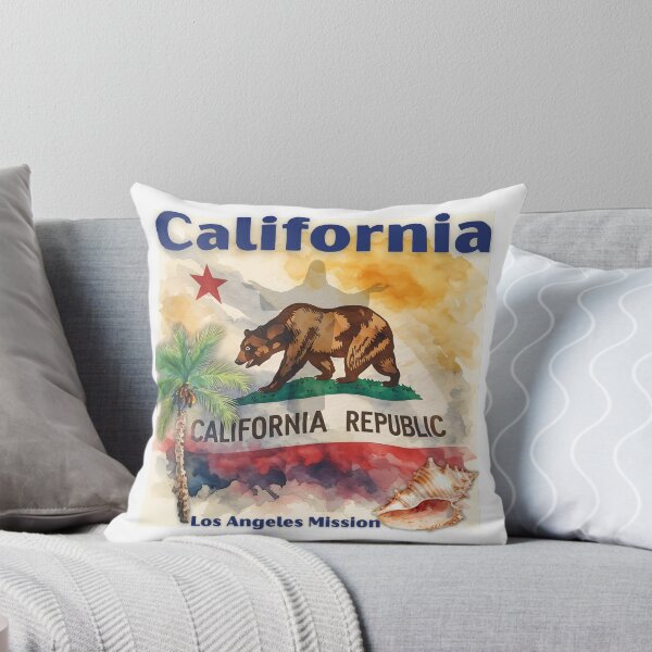 Item preview, California Los Angeles Mission designed and sold by Seeshellspace Designs.