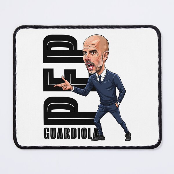 Item preview, Funny caricature of Pep Guardiola designed and sold by vectorlove.