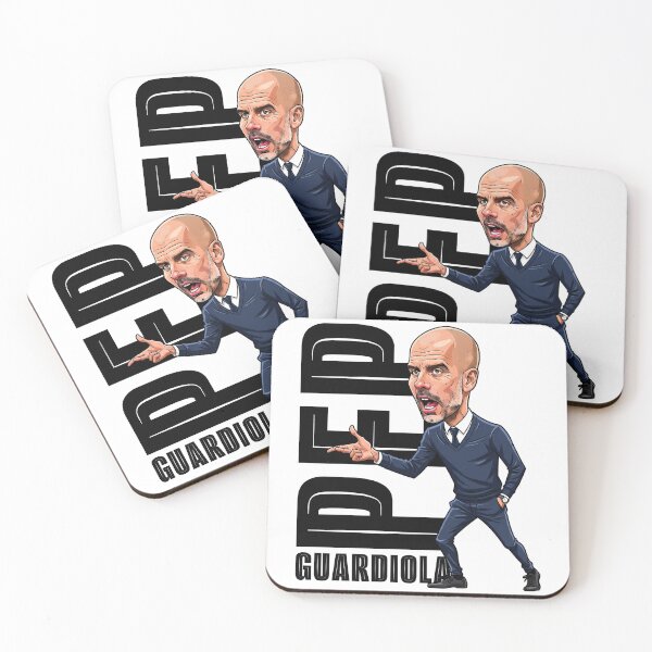 Item preview, Funny caricature of Pep Guardiola designed and sold by vectorlove.