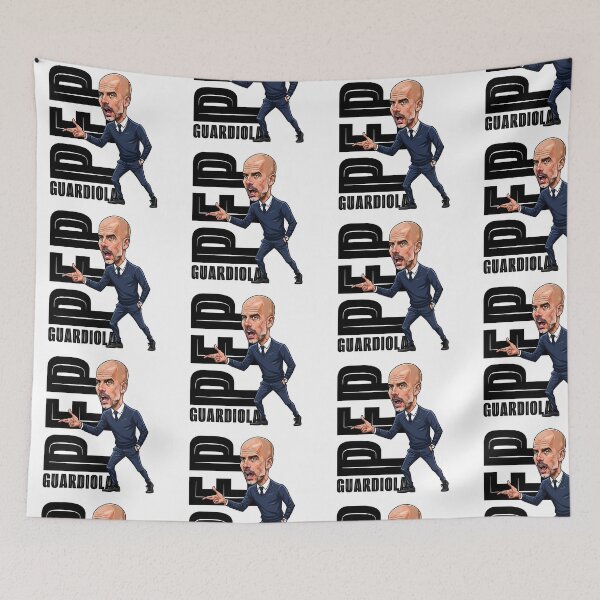 Item preview, Funny caricature of Pep Guardiola designed and sold by vectorlove.