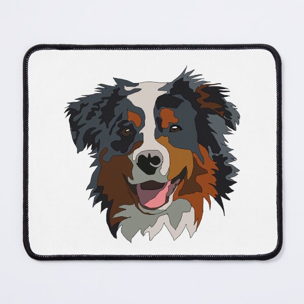 Item preview, Copy of Blue Merle Australian shepherd designed and sold by LeahcarsArt.