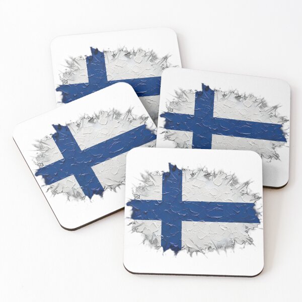 Item preview, FLAG OF FINLAND designed and sold by BUCHELI-ART..