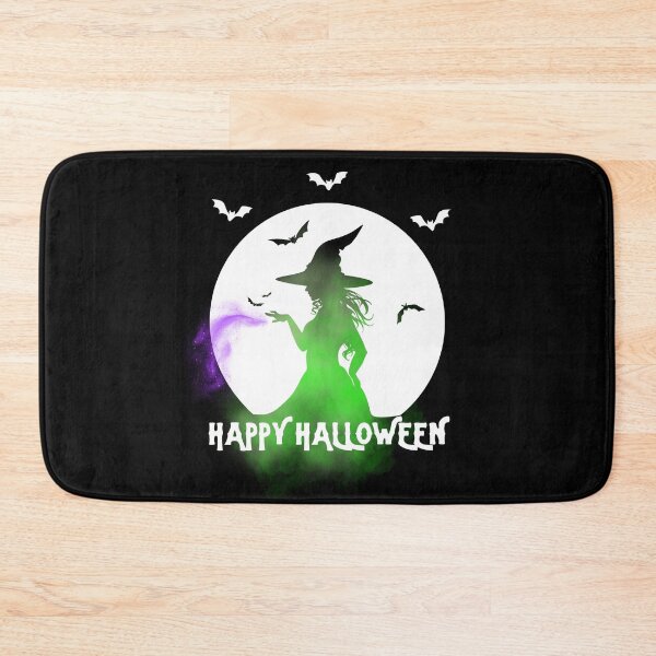 Item preview, HAPPY HALLOWEEN WITCH WHITE designed and sold by S-Q-Studios.