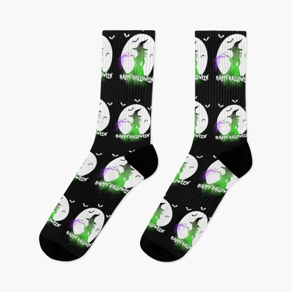 Item preview, HAPPY HALLOWEEN WITCH WHITE designed and sold by S-Q-Studios.
