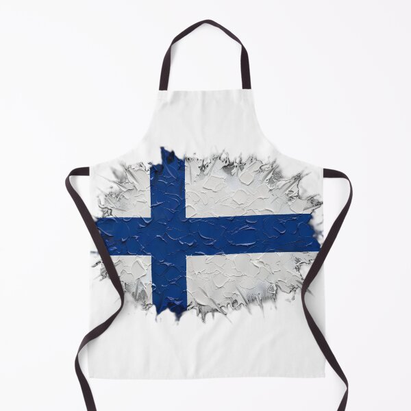 Item preview, FLAG OF FINLAND designed and sold by BUCHELI-ART..