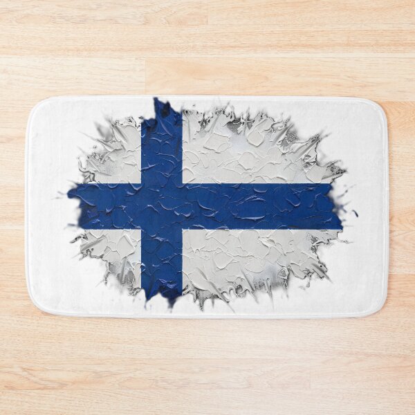 Item preview, FLAG OF FINLAND designed and sold by BUCHELI-ART..