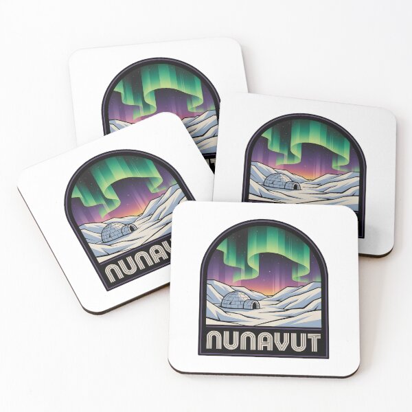 Item preview, Nunavut Northern Lights Igloo Design designed and sold by Paper Drip.