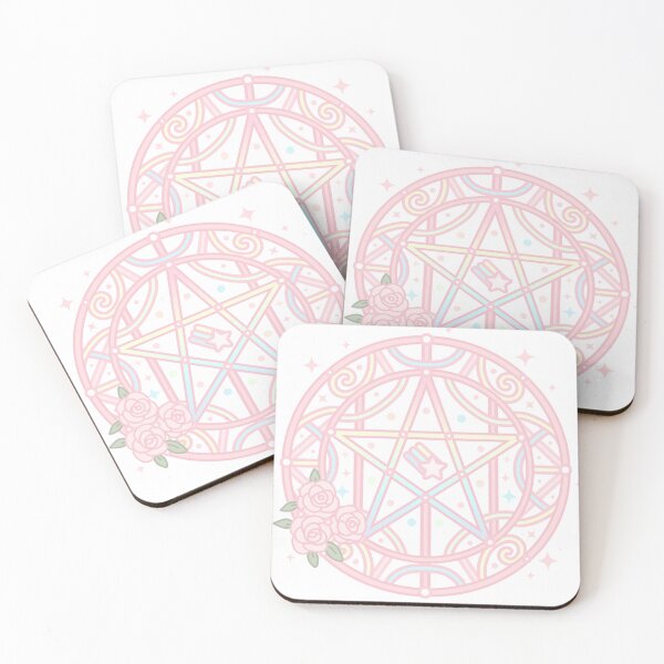 Item preview, Cute Playful Luck Summoning Circle - Kawaii Witchy Magic designed and sold by Lumicove.