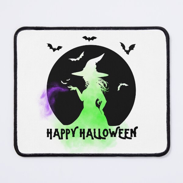 Item preview, HAPPY HALLOWEEN WITCH BLACK designed and sold by S-Q-Studios.